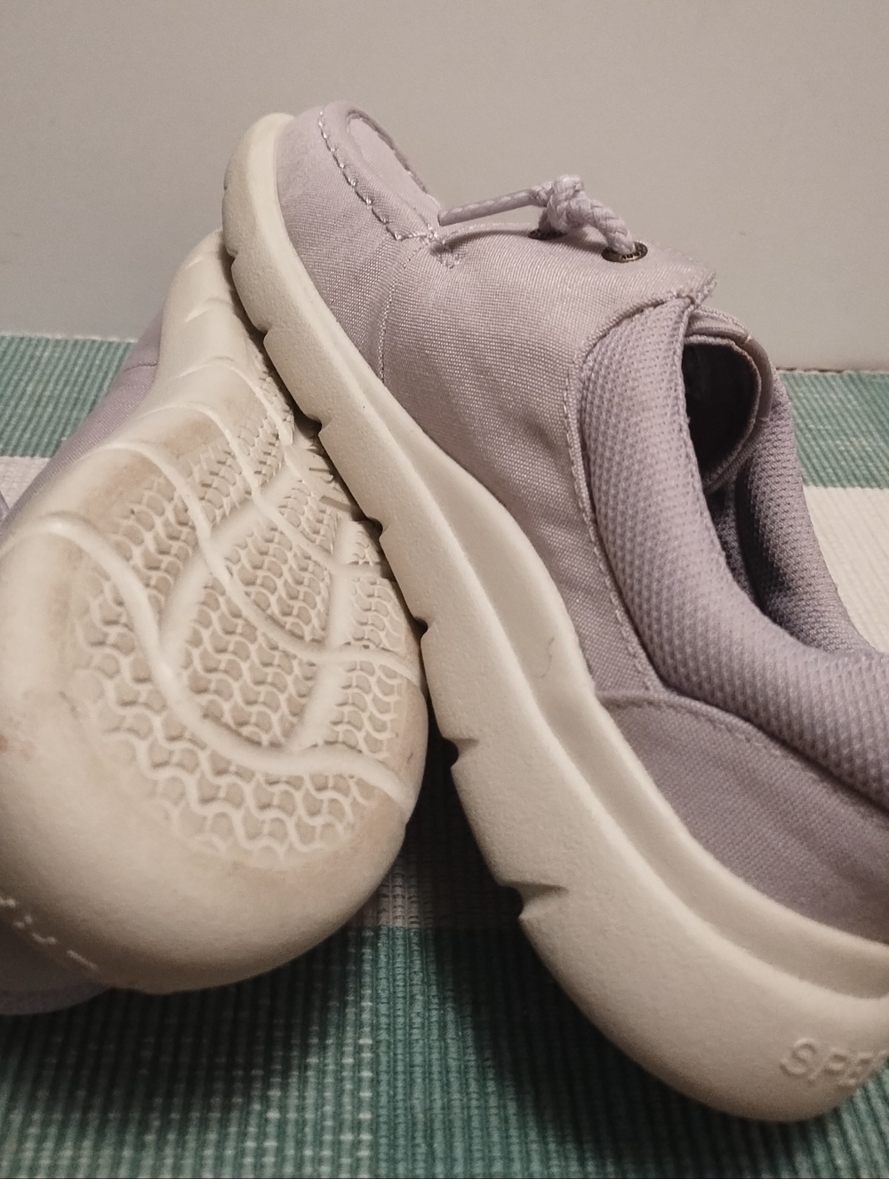 Sperry Casual Canvas Sneakers in Light Lavender
